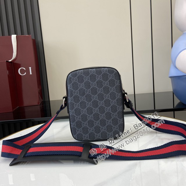 Gucci專櫃古馳最新款單肩斜挎男包 jh2725型號:  598103